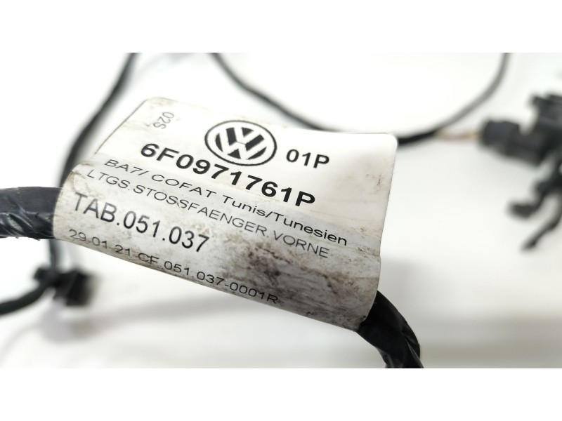 Recambio de sensor de aparcamiento para seat ibiza v (kj1, kjg) 1.0 mpi referencia OEM IAM 6F0971761P  