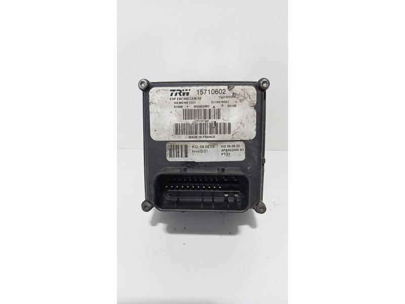 Recambio de abs para peugeot 407 2.0 16v hdi cat (rhr / dw10bted4) referencia OEM IAM 9660067280 75967 R