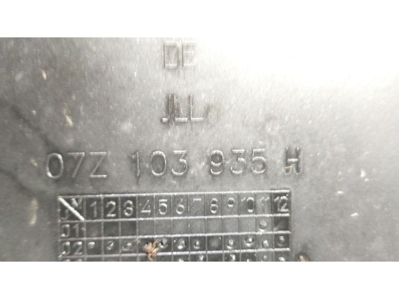 Recambio de tapa motor para volkswagen touareg (7la, 7l6, 7l7) 5.0 v10 tdi referencia OEM IAM 07Z103935H  