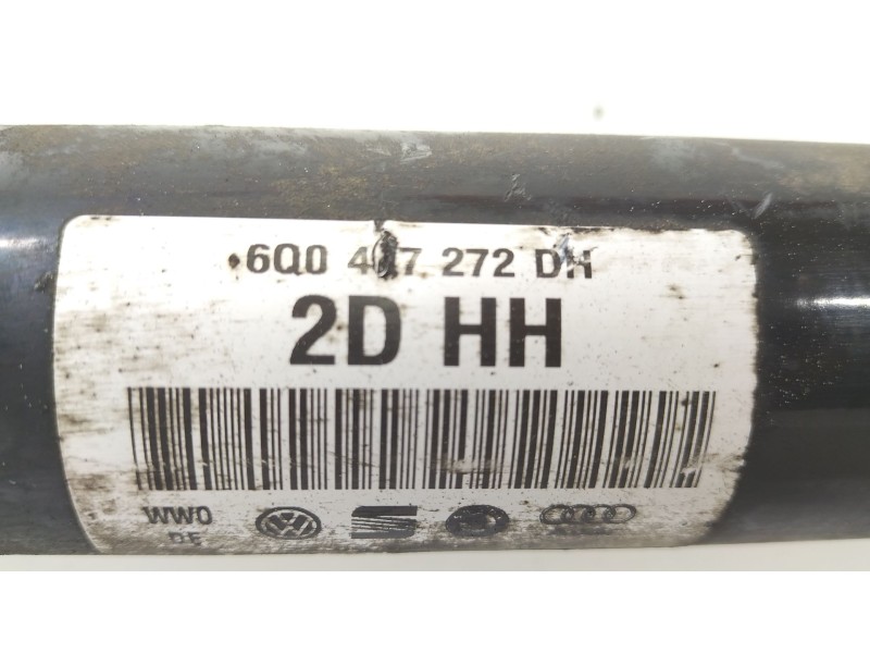 Recambio de transmision delantera derecha para seat ibiza iii (6l1) 1.9 tdi referencia OEM IAM 6Q0407272DH  