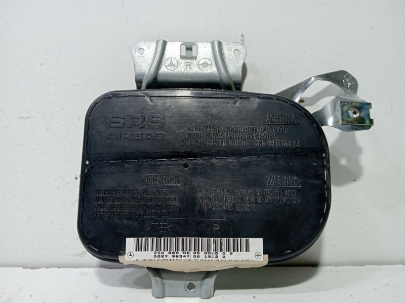 Recambio de airbag delantero derecho para mercedes-benz clase e (w210) e 55 amg (210.074) referencia OEM IAM 2108600605  