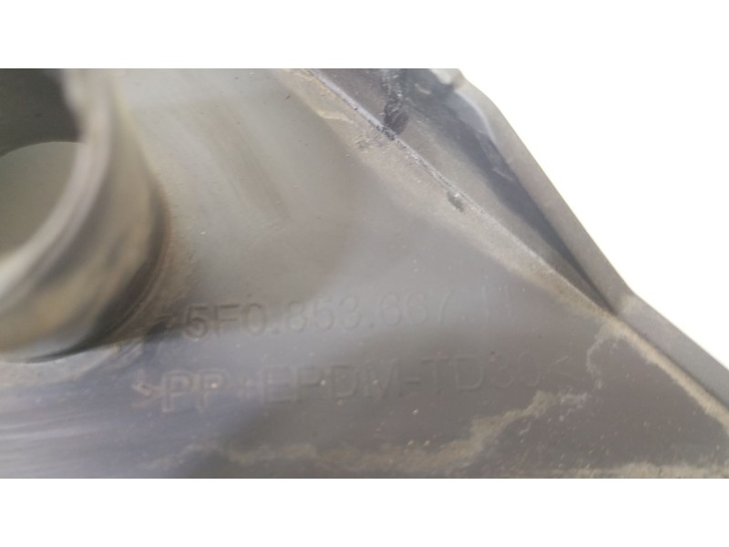 Recambio de rejilla paragolpes delantero para seat leon st (5f8) 1.0 tsi referencia OEM IAM 5F0853667H  