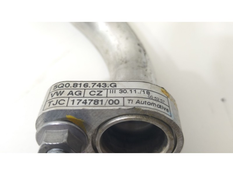 Recambio de tubos aire acondicionado para seat leon st (5f8) 1.0 tsi referencia OEM IAM 5Q0816743G  