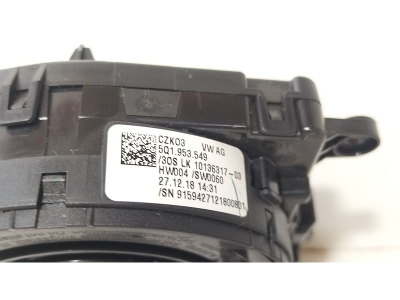 Recambio de anillo airbag para seat leon st (5f8) 1.0 tsi referencia OEM IAM 5Q1953549  