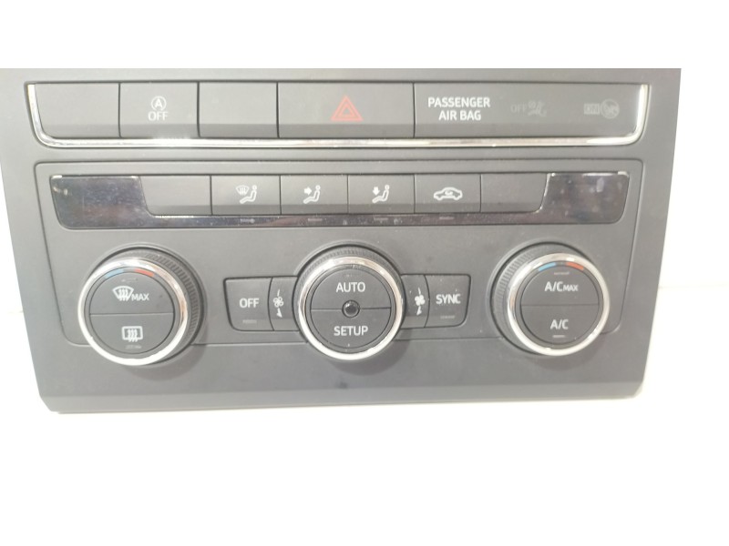 Recambio de mando climatizador para seat leon st (5f8) 1.0 tsi referencia OEM IAM 5F0907044AK  