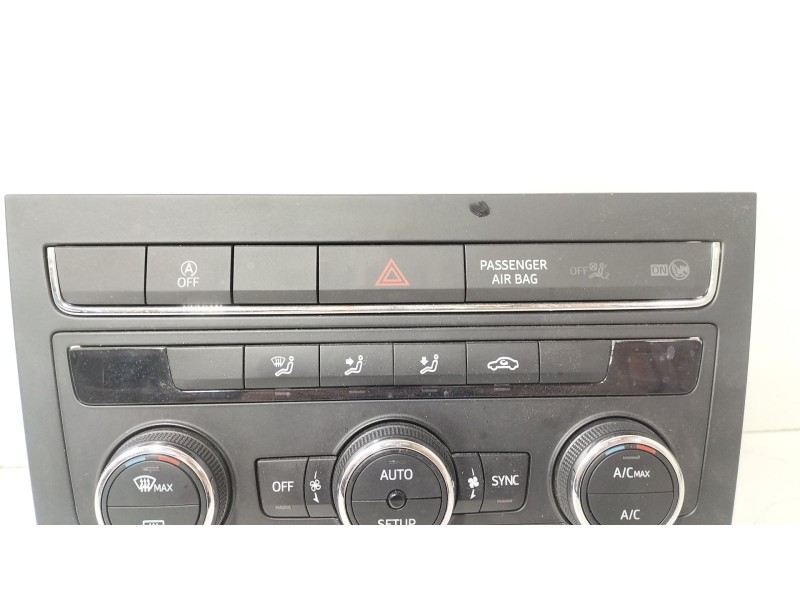 Recambio de mando climatizador para seat leon st (5f8) 1.0 tsi referencia OEM IAM 5F0907044AK  