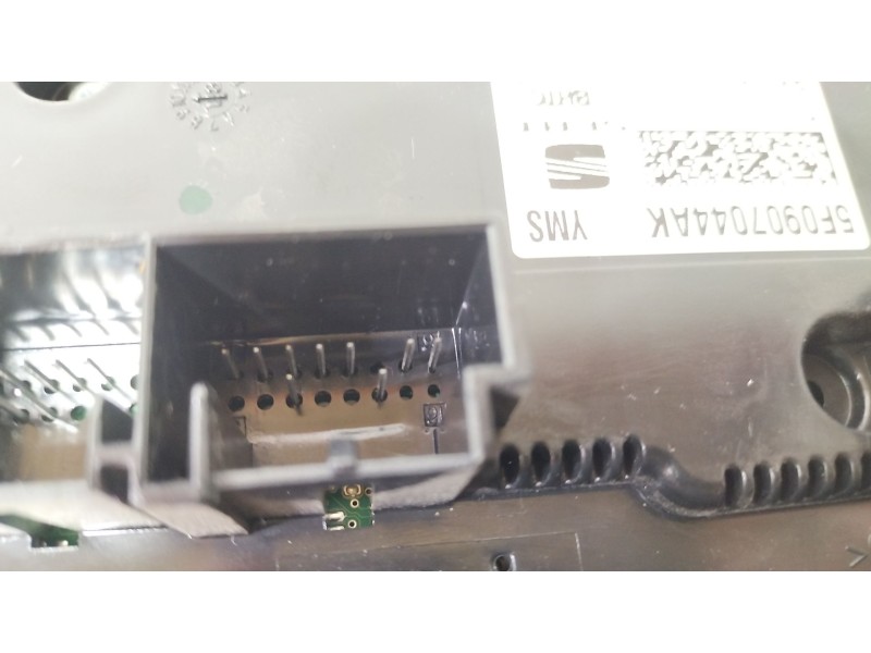 Recambio de mando climatizador para seat leon st (5f8) 1.0 tsi referencia OEM IAM 5F0907044AK  