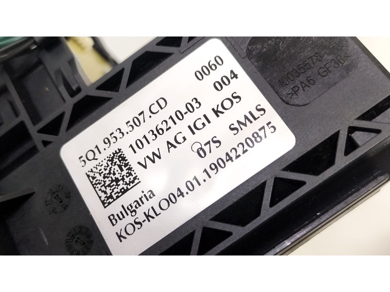 Recambio de mando multifuncion para seat leon st (5f8) 1.0 tsi referencia OEM IAM 5Q1953507CD  