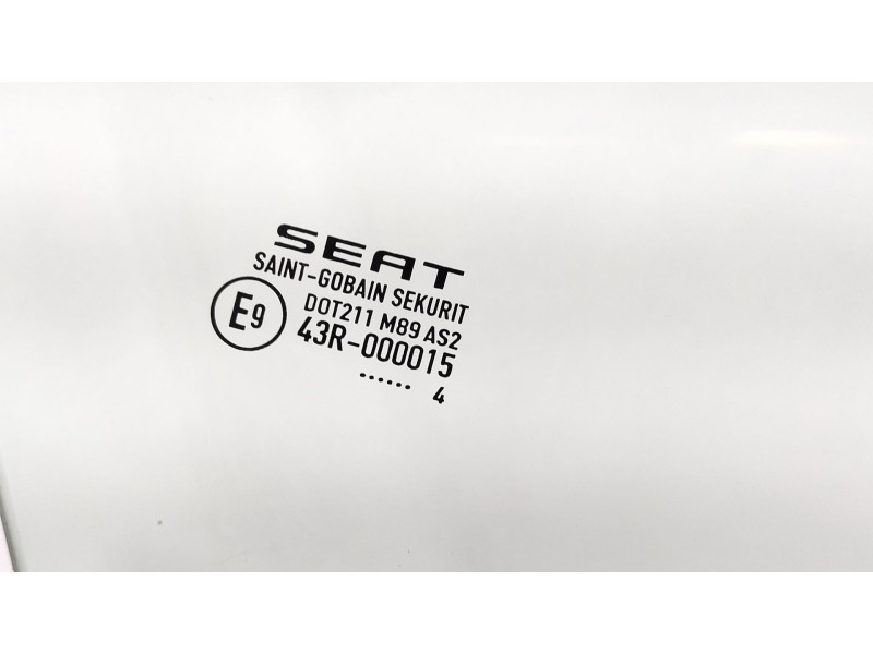 Recambio de luna custodia trasera derecha para seat ibiza iv sc (6j1, 6p5) 1.4 referencia OEM IAM 5 puertas  