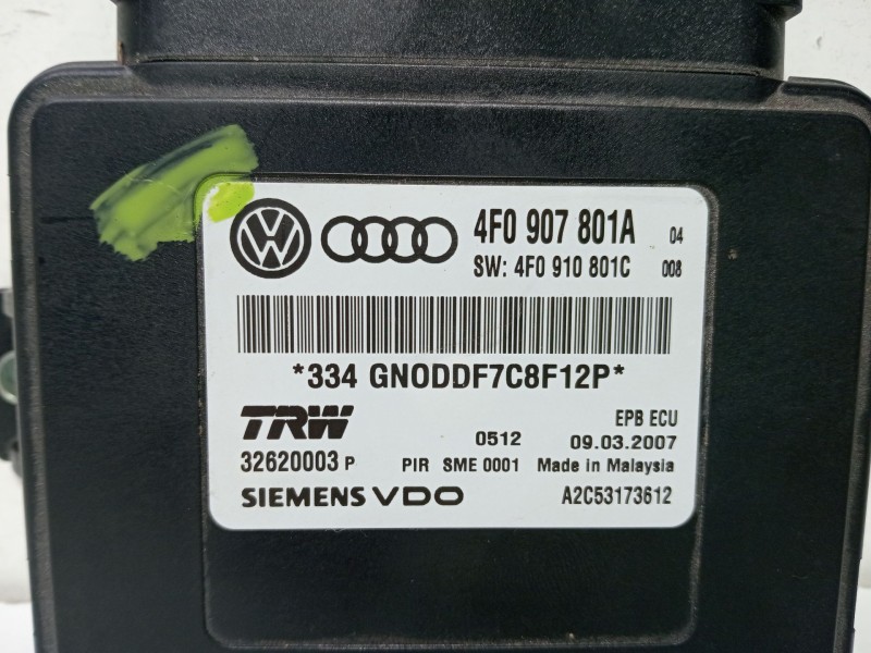 Recambio de modulo electronico para audi a6 allroad c6 (4fh) 3.2 fsi quattro referencia OEM IAM 4f0907801a  