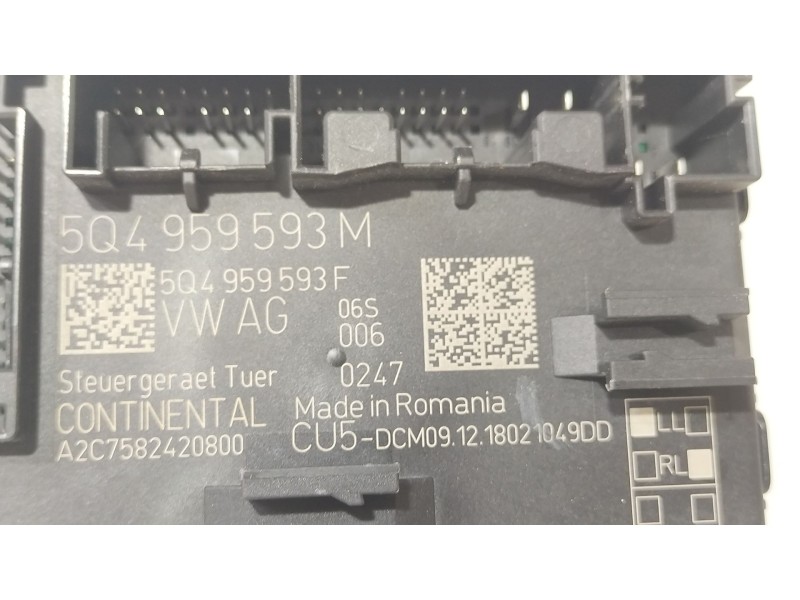 Recambio de modulo electronico para seat leon st (5f8) 1.0 tsi referencia OEM IAM 5Q4959593M  