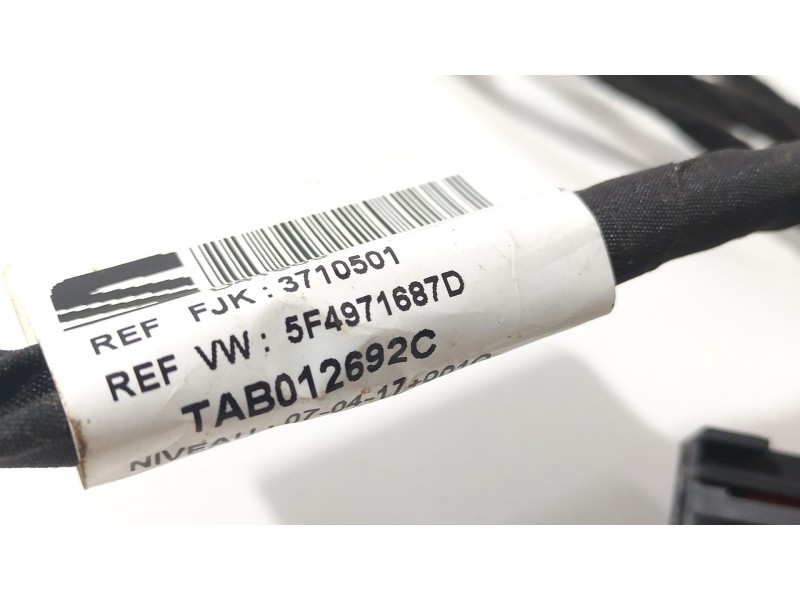 Recambio de cableado electrico de puerta para seat leon st (5f8) 1.0 tsi referencia OEM IAM 5F4971687D  