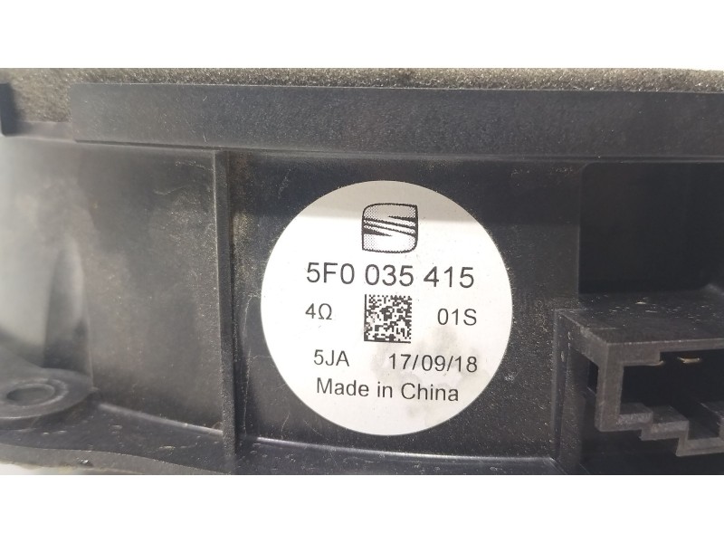 Recambio de altavoz para seat leon st (5f8) 1.0 tsi referencia OEM IAM 5F0035415  