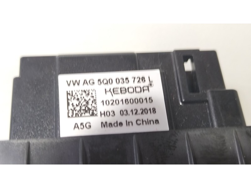 Recambio de modulo electronico para seat leon st (5f8) 1.0 tsi referencia OEM IAM 5Q0035726L  