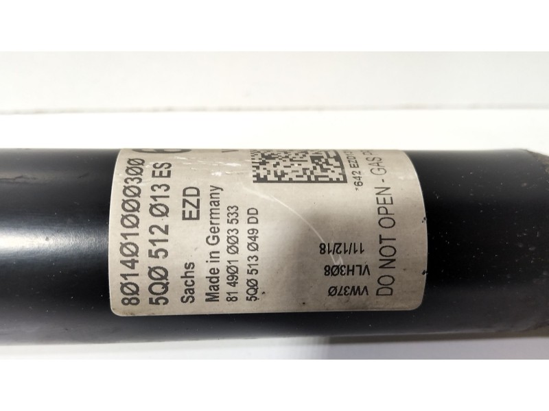 Recambio de amortiguador trasero derecho para seat leon st (5f8) 1.0 tsi referencia OEM IAM 5Q0512013ES  