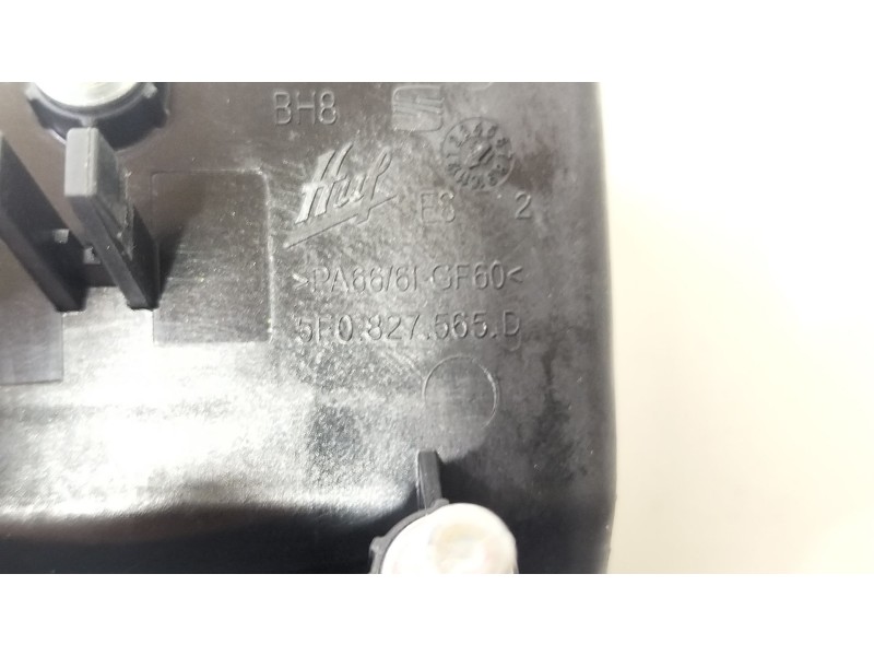 Recambio de maneta exterior porton para seat leon st (5f8) 1.0 tsi referencia OEM IAM 5F0827565D  
