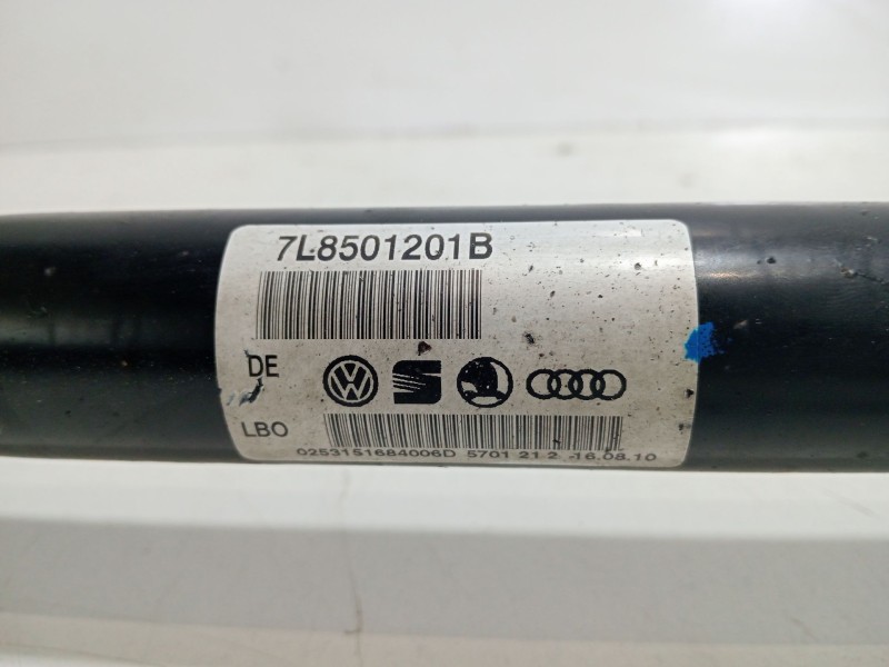 Recambio de transmision trasera derecha para audi q7 (4l) 3.0 tdi v6 advance quattro (176kw) referencia OEM IAM 7L850120B  