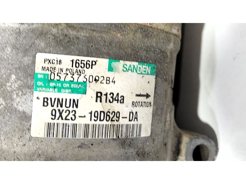 Recambio de compresor aire acondicionado para jaguar xf 3.0 v6 diesel cat referencia OEM IAM 9X2319D629DA  