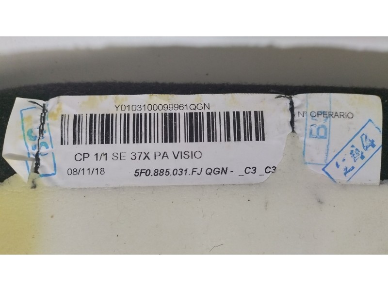 Recambio de juego asientos completo para seat leon st (5f8) 1.0 tsi referencia OEM IAM 5 puertas  