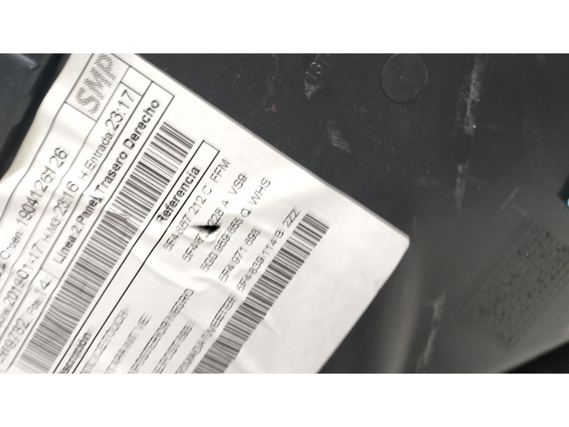 Recambio de juego asientos completo para seat leon st (5f8) 1.0 tsi referencia OEM IAM 5 puertas  