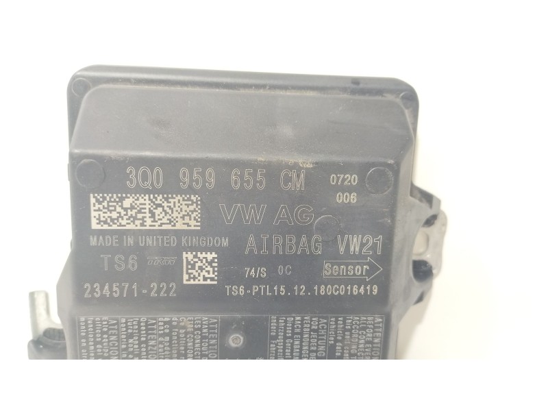 Recambio de centralita airbag para seat leon st (5f8) 1.0 tsi referencia OEM IAM 3Q0959655CM  