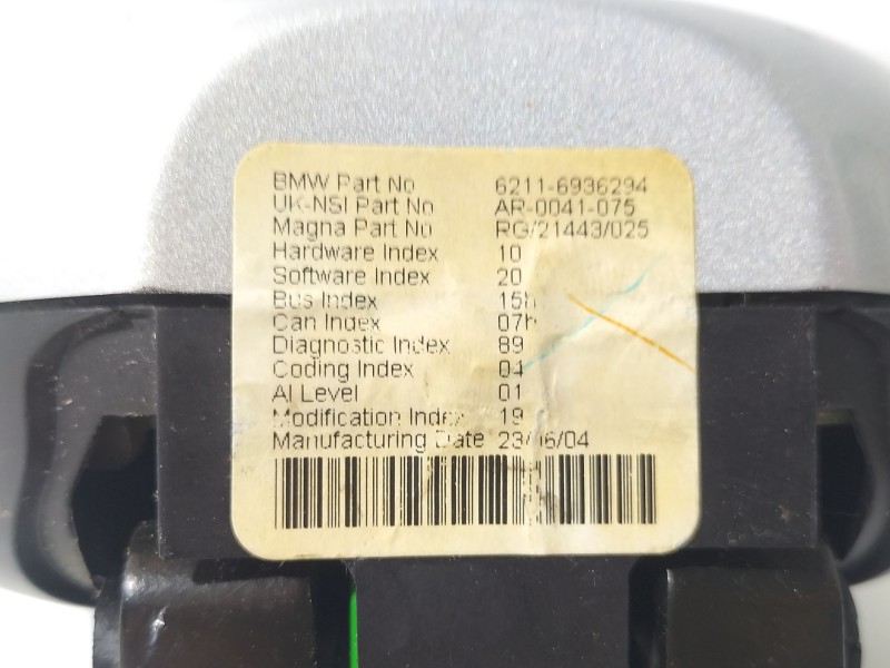 Recambio de cuadro instrumentos para mini mini (r50, r53) one referencia OEM IAM 62116936294  
