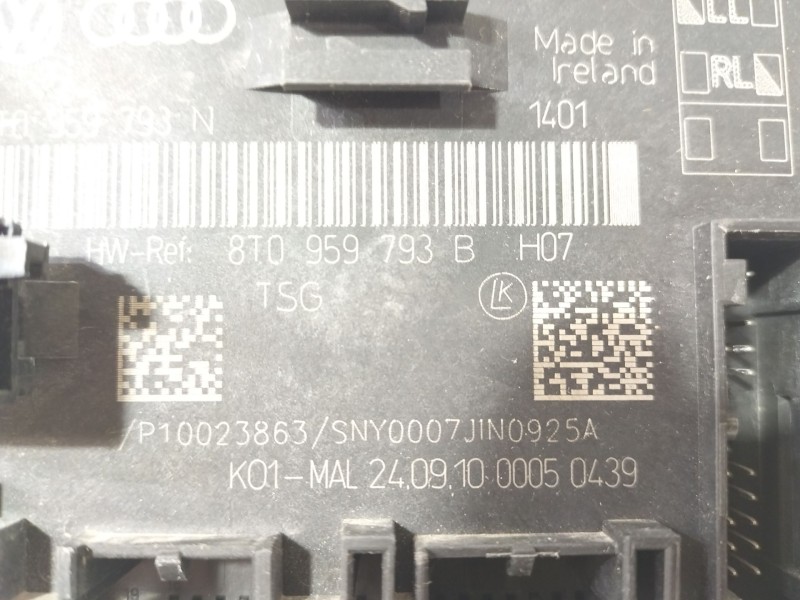 Recambio de modulo electronico para audi a5 (8t3) 2.0 tdi referencia OEM IAM 8T0959793B  