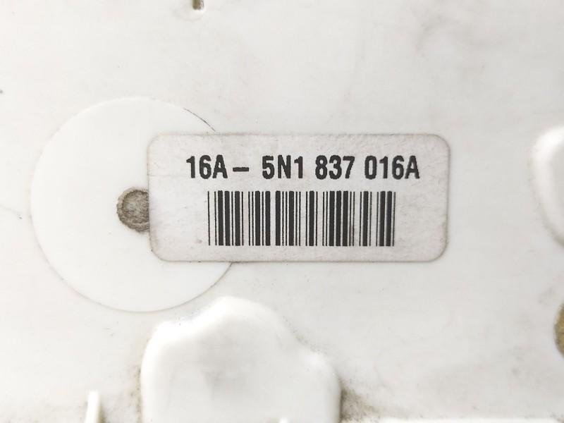 Recambio de cerradura puerta delantera derecha para seat ibiza iv sc (6j1, 6p5) 1.4 tdi referencia OEM IAM 5N1837016A  