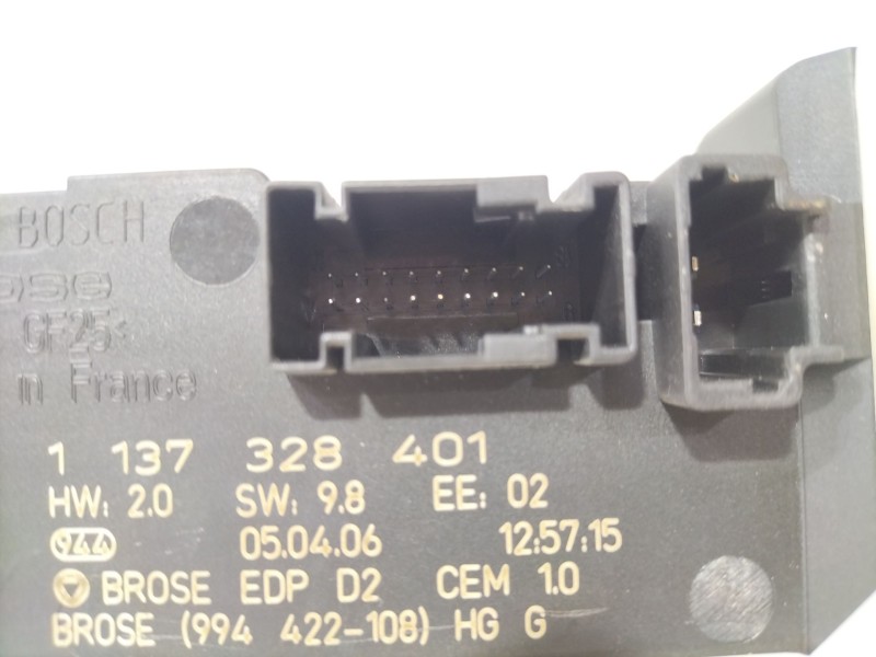 Recambio de motor elevalunas delantero izquierdo para peugeot 407 2.0 16v hdi fap cat (rhr / dw10bted4) referencia OEM IAM 11373