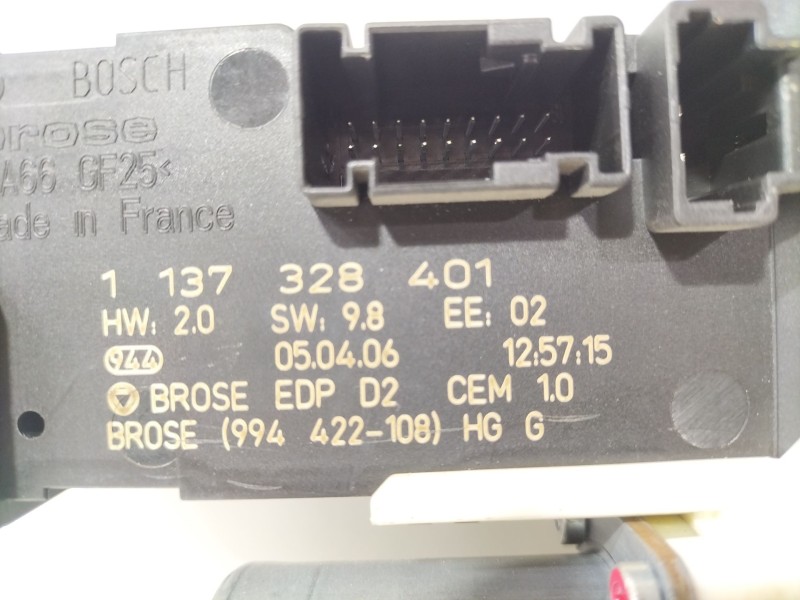 Recambio de motor elevalunas delantero izquierdo para peugeot 407 2.0 16v hdi fap cat (rhr / dw10bted4) referencia OEM IAM 11373