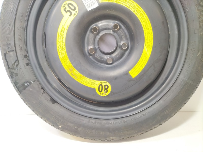 Recambio de neumatico repuesto para seat altea (5p1) 2.0 tdi referencia OEM IAM 1K0601027B  
