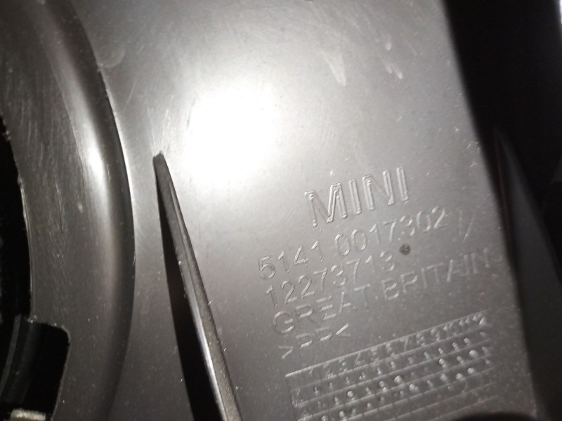 Recambio de guarnecido puerta delantera izquierda para mini mini (r50, r53) one referencia OEM IAM 51410017302  