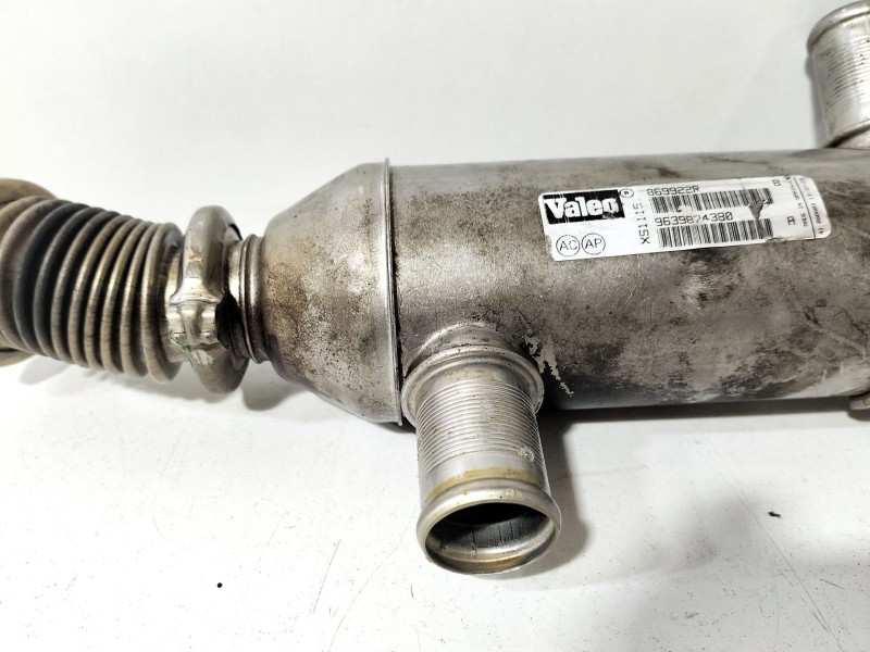 Recambio de enfriador egr para peugeot 307 (3a/c) 2.0 hdi 90 referencia OEM IAM 9639874380  