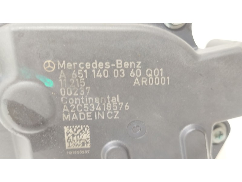 Recambio de valvula egr para mercedes-benz clase e (w212) e 200 cdi / bluetec (212.005, 212.006) referencia OEM IAM A6511400360 