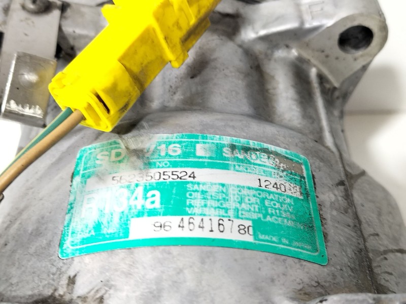 Recambio de compresor aire acondicionado para peugeot 307 (3a/c) 2.0 hdi 90 referencia OEM IAM 9646416780  