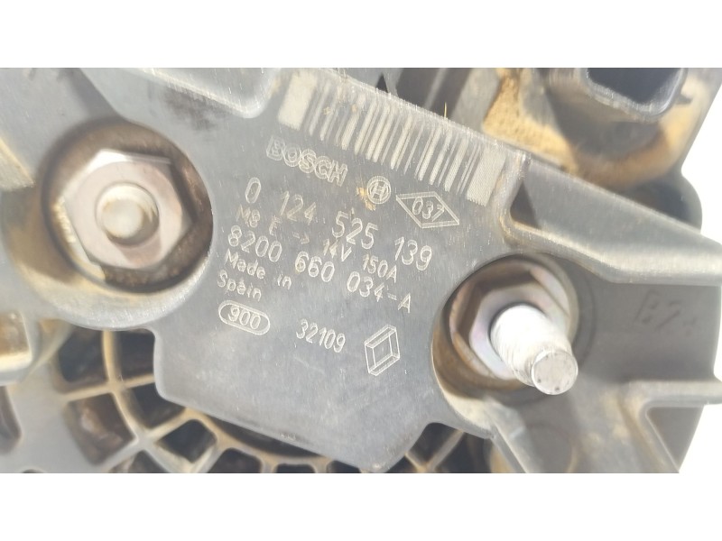 Recambio de alternador para renault kangoo / grand kangoo ii (kw0/1_) 1.5 dci 70 (kw0v, kw0a) referencia OEM IAM 8200660034A  