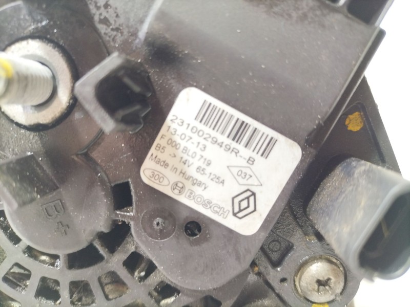 Recambio de alternador para dacia dokker furgoneta/monovolumen 1.5 dci 75 / blue dci 75 (fejw, feah) referencia OEM IAM 23100294