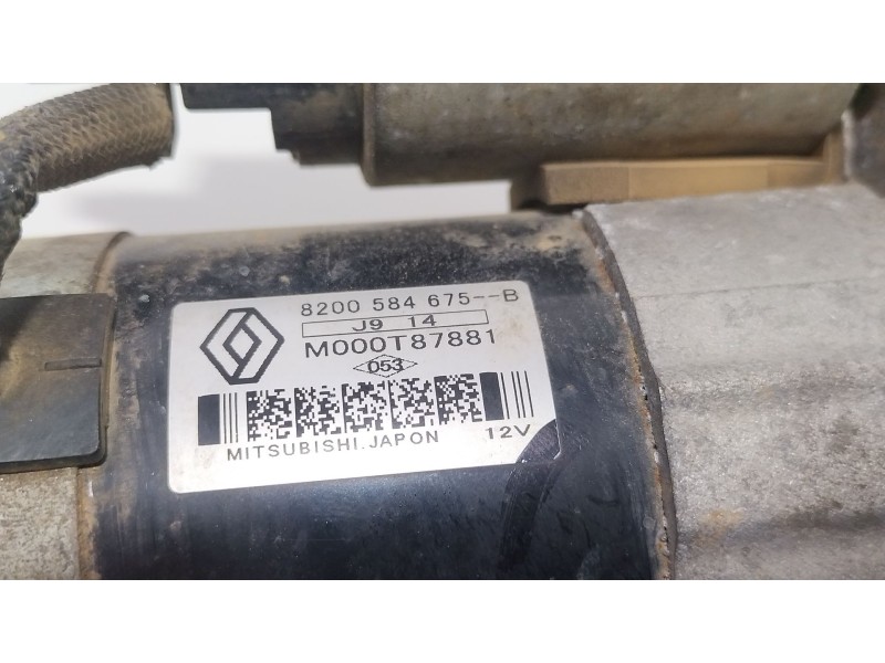 Recambio de motor arranque para renault kangoo / grand kangoo ii (kw0/1_) 1.5 dci 70 (kw0v, kw0a) referencia OEM IAM 8200584675B