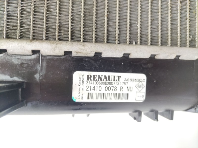 Recambio de radiador agua para dacia dokker furgoneta/monovolumen 1.5 dci 75 / blue dci 75 (fejw, feah) referencia OEM IAM 21410