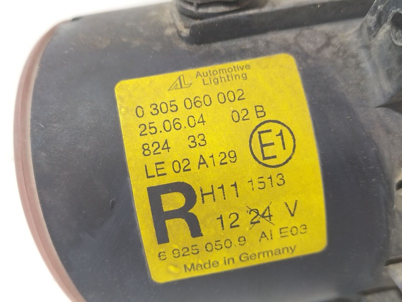 Recambio de faro antiniebla derecho para mini mini (r50, r53) one referencia OEM IAM 63176925050  