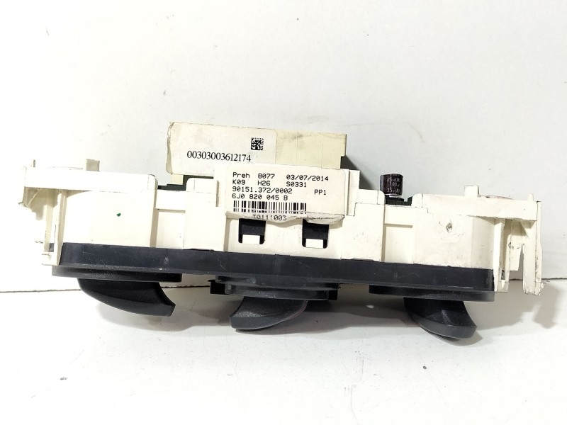 Recambio de mando climatizador para seat ibiza iv sc (6j1, 6p5) 1.4 referencia OEM IAM 6J0820045B  