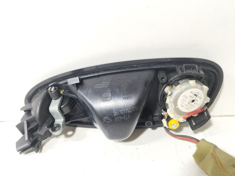 Recambio de maneta interior trasera derecha para seat leon (1p1) 1.4 tsi referencia OEM IAM 5P0837114  