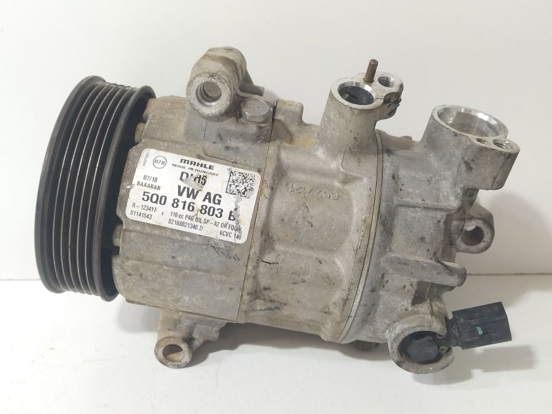 Recambio de compresor aire acondicionado para volkswagen golf vii (5g1, bq1, be1, be2) 1.6 tdi referencia OEM IAM 5Q0816803B  