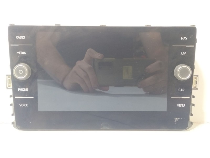Recambio de pantalla multifuncion para volkswagen golf vii (5g1, bq1, be1, be2) 1.6 tdi referencia OEM IAM 5G6919605B  