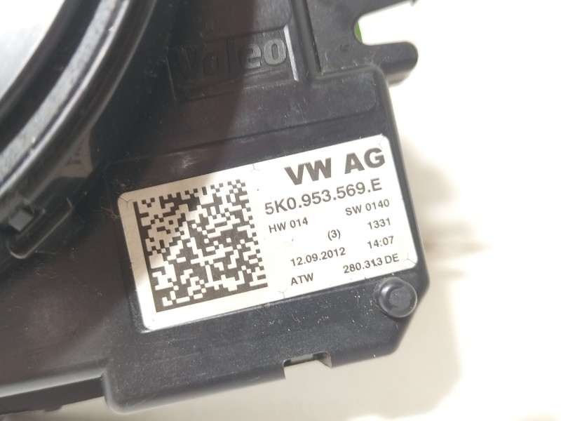 Recambio de anillo airbag para seat leon (1p1) 1.4 tsi referencia OEM IAM 5K0953569E  