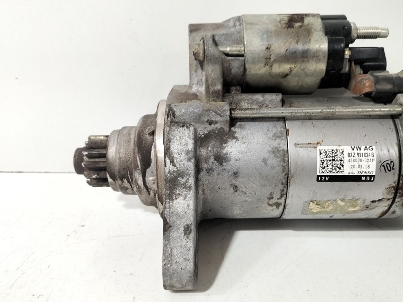 Recambio de motor arranque para volkswagen golf vii (5g1, bq1, be1, be2) 1.6 tdi referencia OEM IAM 02Z911024B  