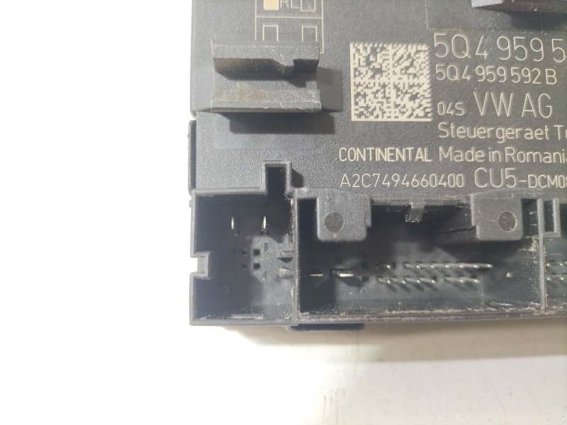Recambio de modulo electronico para volkswagen golf vii (5g1, bq1, be1, be2) 1.6 tdi referencia OEM IAM 5Q4959592E  