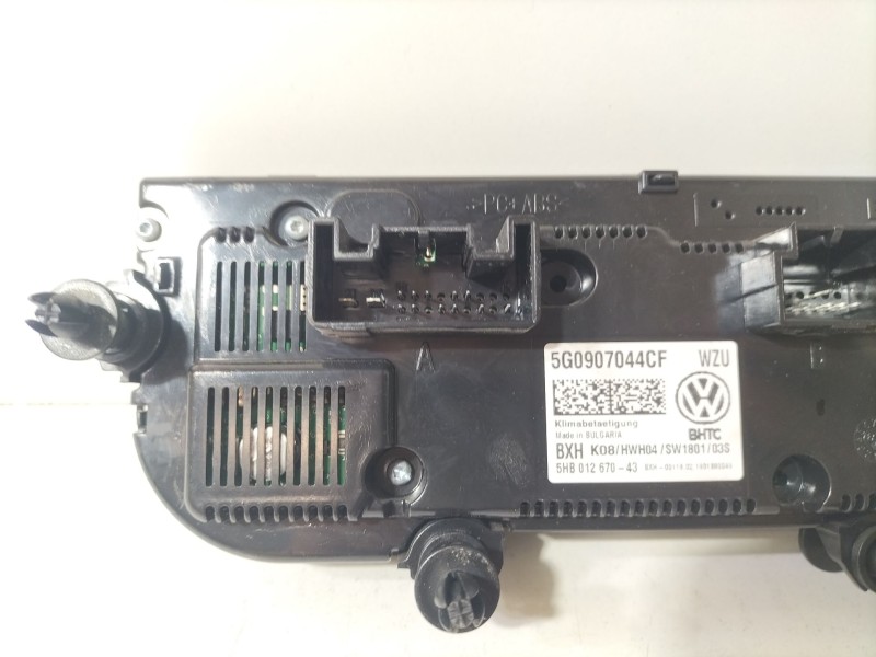 Recambio de mando climatizador para volkswagen golf vii (5g1, bq1, be1, be2) 1.6 tdi referencia OEM IAM 5G0907044CF  