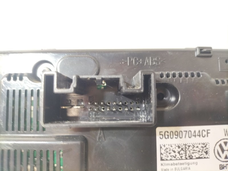 Recambio de mando climatizador para volkswagen golf vii (5g1, bq1, be1, be2) 1.6 tdi referencia OEM IAM 5G0907044CF  