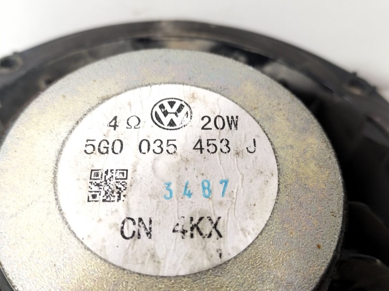 Recambio de altavoz para volkswagen golf vii (5g1, bq1, be1, be2) 1.6 tdi referencia OEM IAM 5G0035453J  